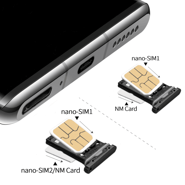 Verfügt Huawei Mate 30 / Mate 30 Pro über zwei SIM-Steckplätze oder Mikrokarten ...