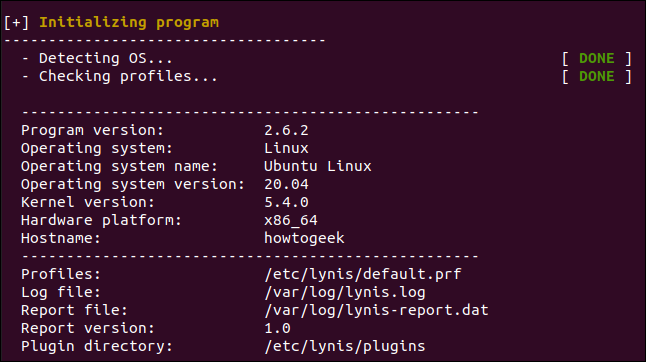 So überprüfen Sie die Sicherheit Ihres Linux-Systems mit Lynis 5