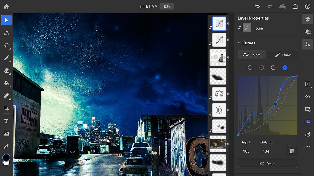 Adobe Photoshop für iPad erhält Kurven und Apple Bleistift-Verbesserungen 84