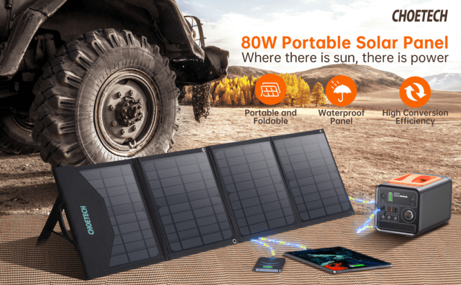 Gewinnen Sie eines von 4 tragbaren Solarmodulen von Choetech (Update: Gewinner) 297