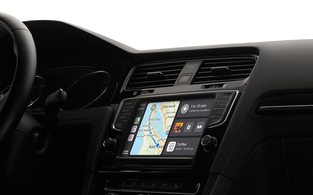 Apple Möglicherweise sehen Sie Wegbeschreibungen und Nachrichten auf dem Armaturenbrett Ihres Autos 300