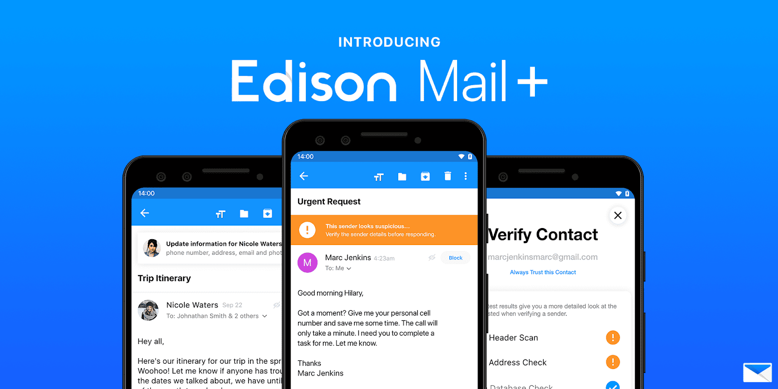 Edison Mail fügt erweiterte Spam- und Phishing-Erkennung hinzu, aber es kostet Sie 195
