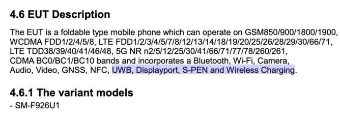 Eine neue FCC-Anmeldung bestätigt die Galaxy Fold3 unterstützt Samsungs S Pen Pro 2