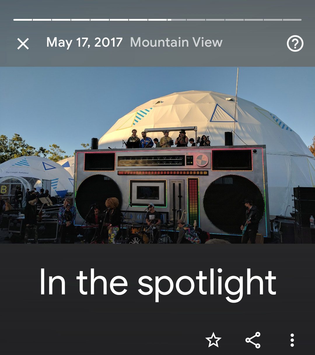 Google Fotos fügt "Im Rampenlicht"-Speicher für Shows und Konzerte hinzu 209