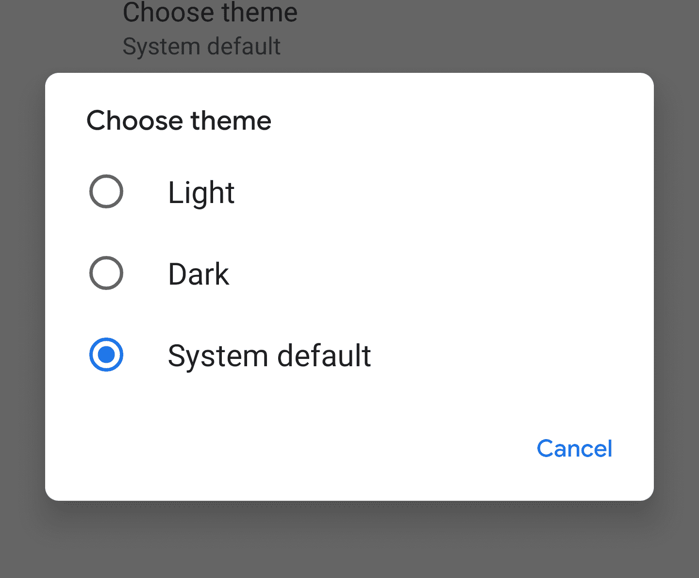 Google Phone optimiert die Einstellungen für den Hell- und Dunkelmodus 38