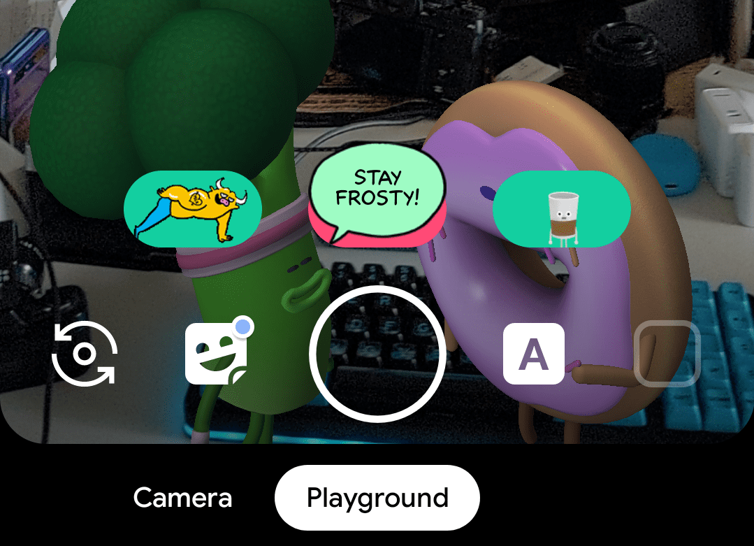 Google lässt Playground und seinen AR-Sticker Playmoji hinter sich 138