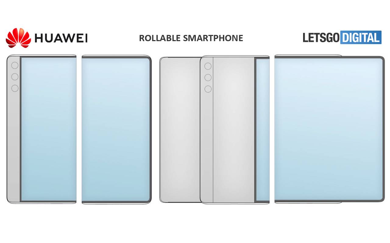 Huawei Mate X Designpatent für aufrollbares Telefon gesichtet 31