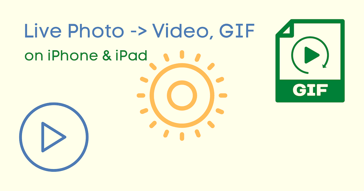 Konvertieren Sie Live-Foto in Video oder GIF auf dem iPhone 245