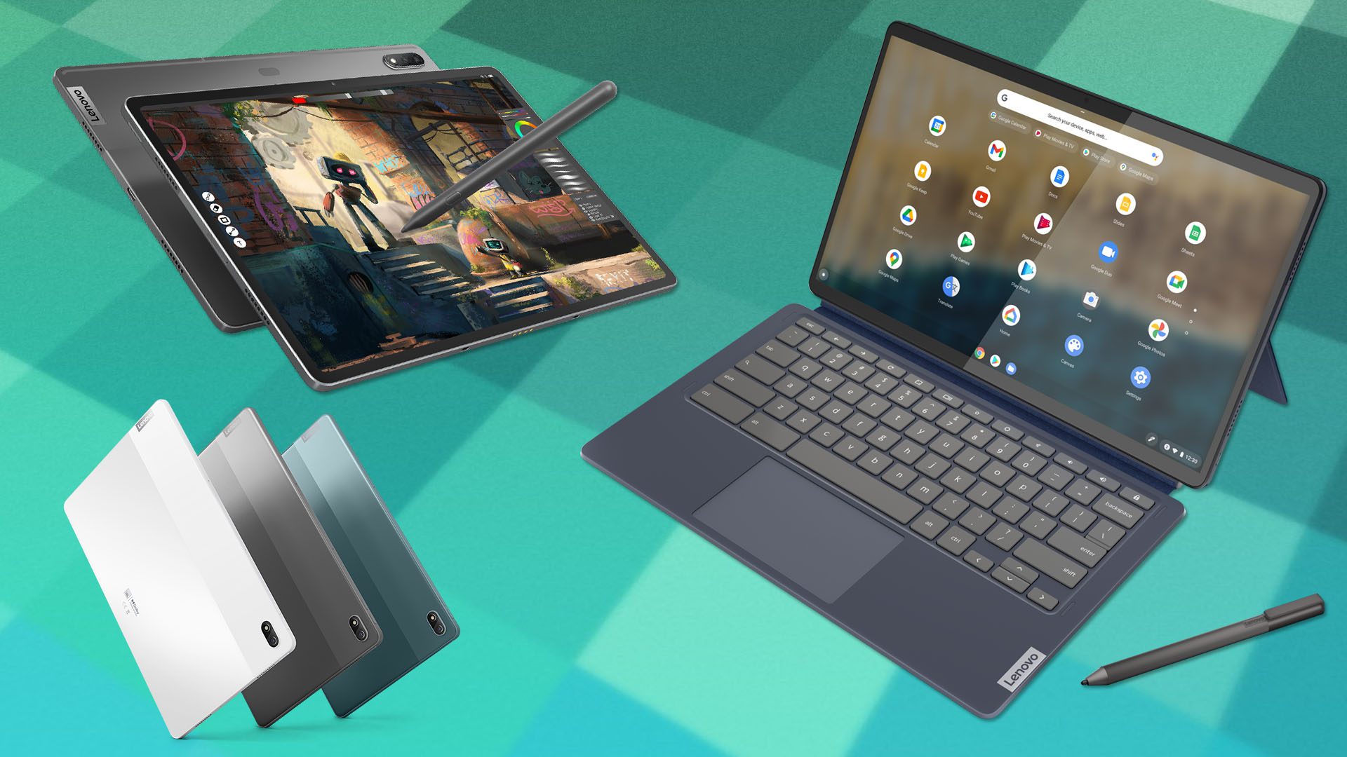 Lenovo kündigt ein OLED-Upgrade für das Chromebook Duet und eine iPad Pro-Alternative an 101