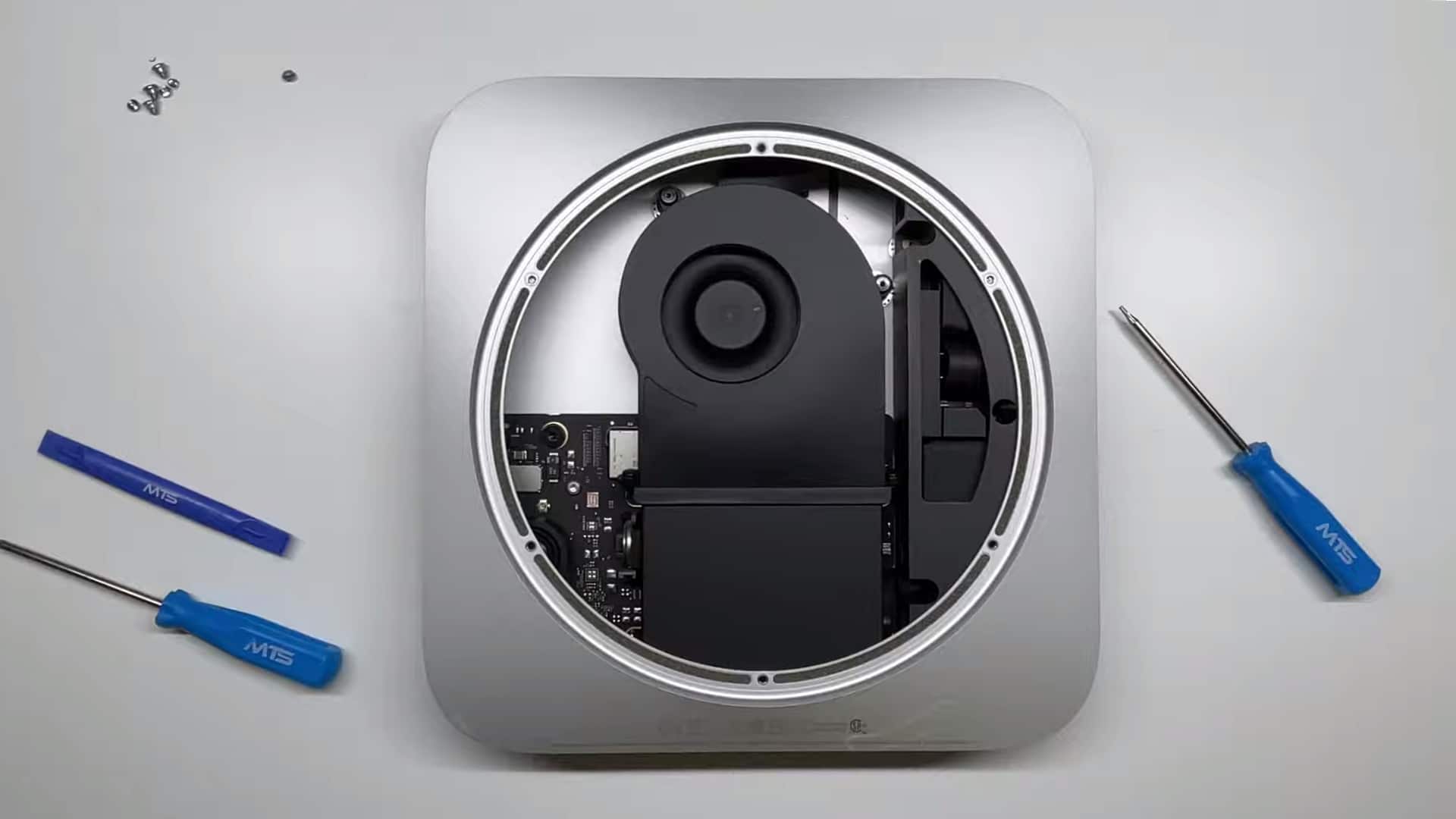 M1 Mac mini Teardown enthüllt kleineres Logic Board und aufgeräumte Interna 47