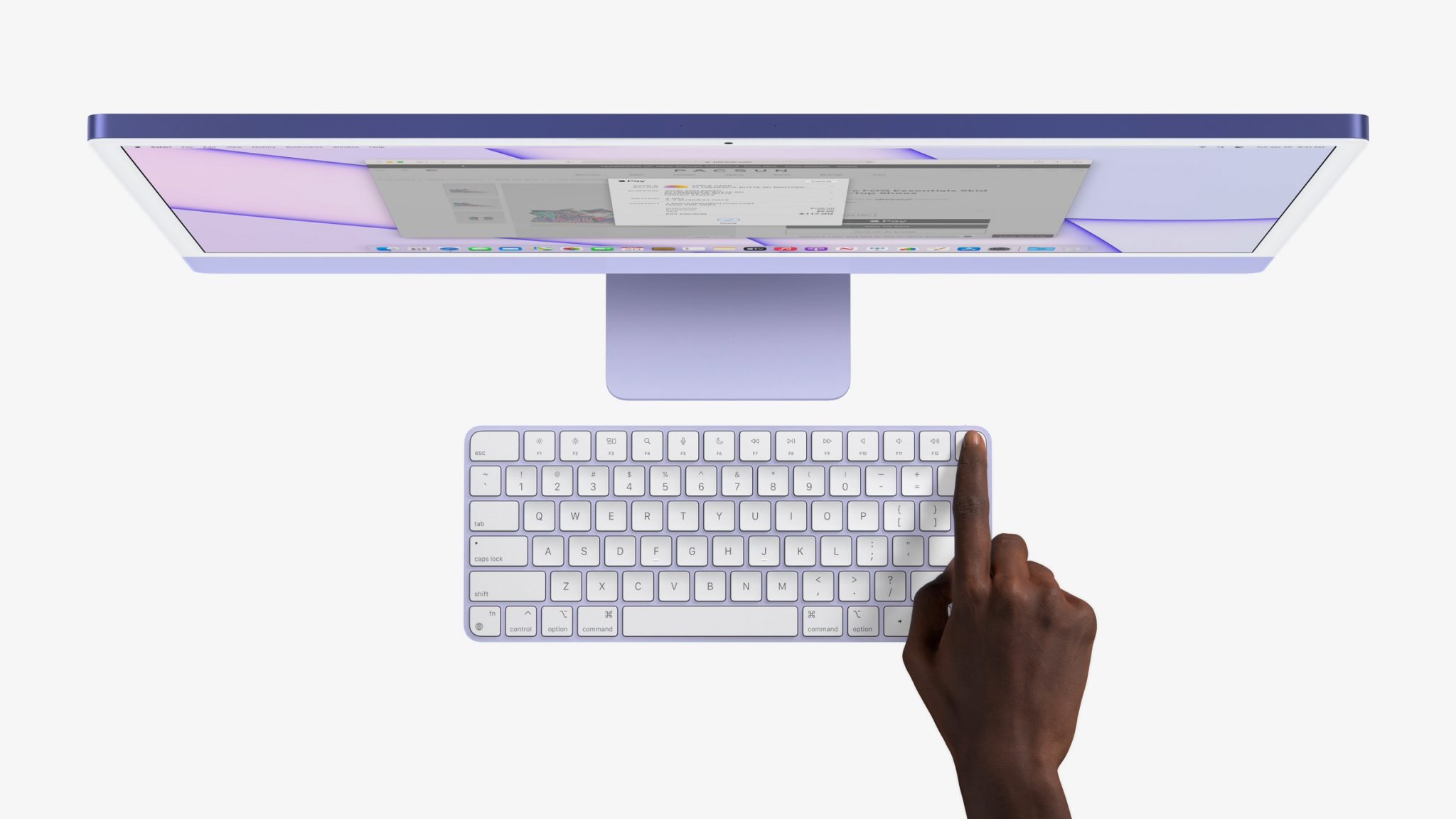2021 iMac-Zubehör umfasst neues Magic Keyboard mit Touch ID 73