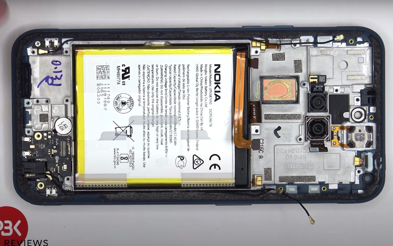 Das Nokia XR20 Teardown-Video zeigt, wie langlebig und leicht zu reparieren das Telefon ist 84