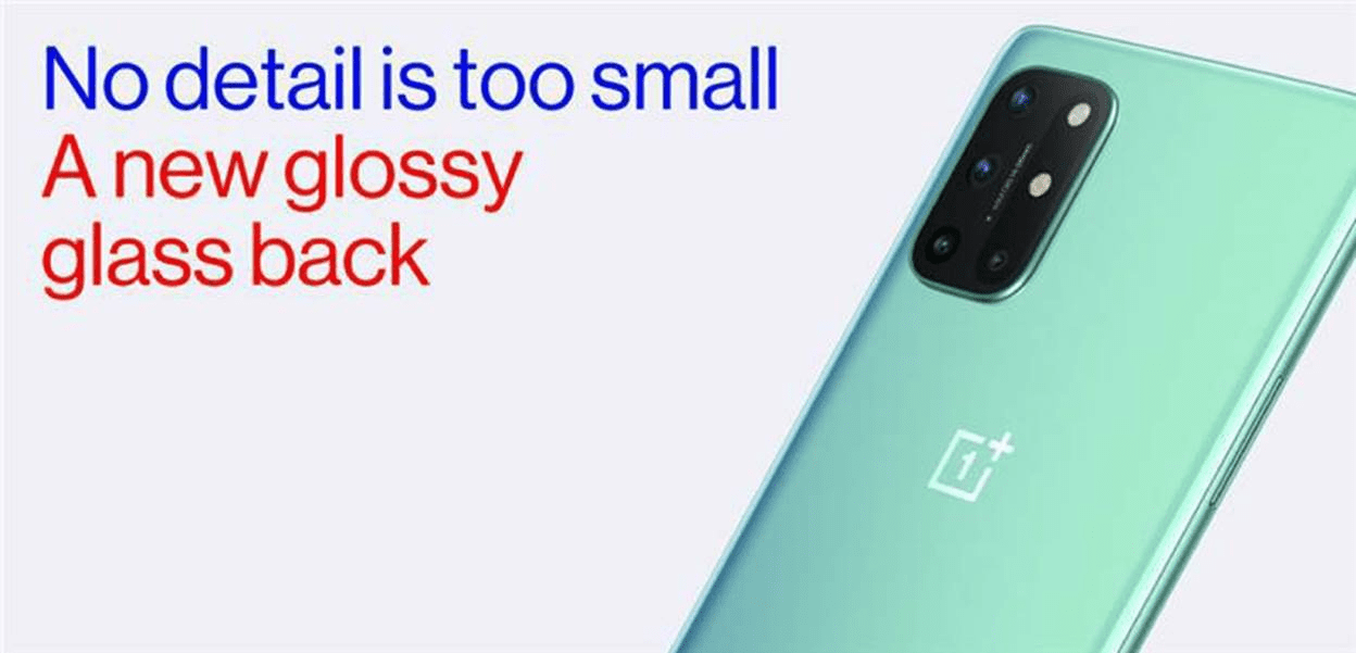 OnePlus 8T Teaser zeigt die neue Farbe Aquamaringrün 56