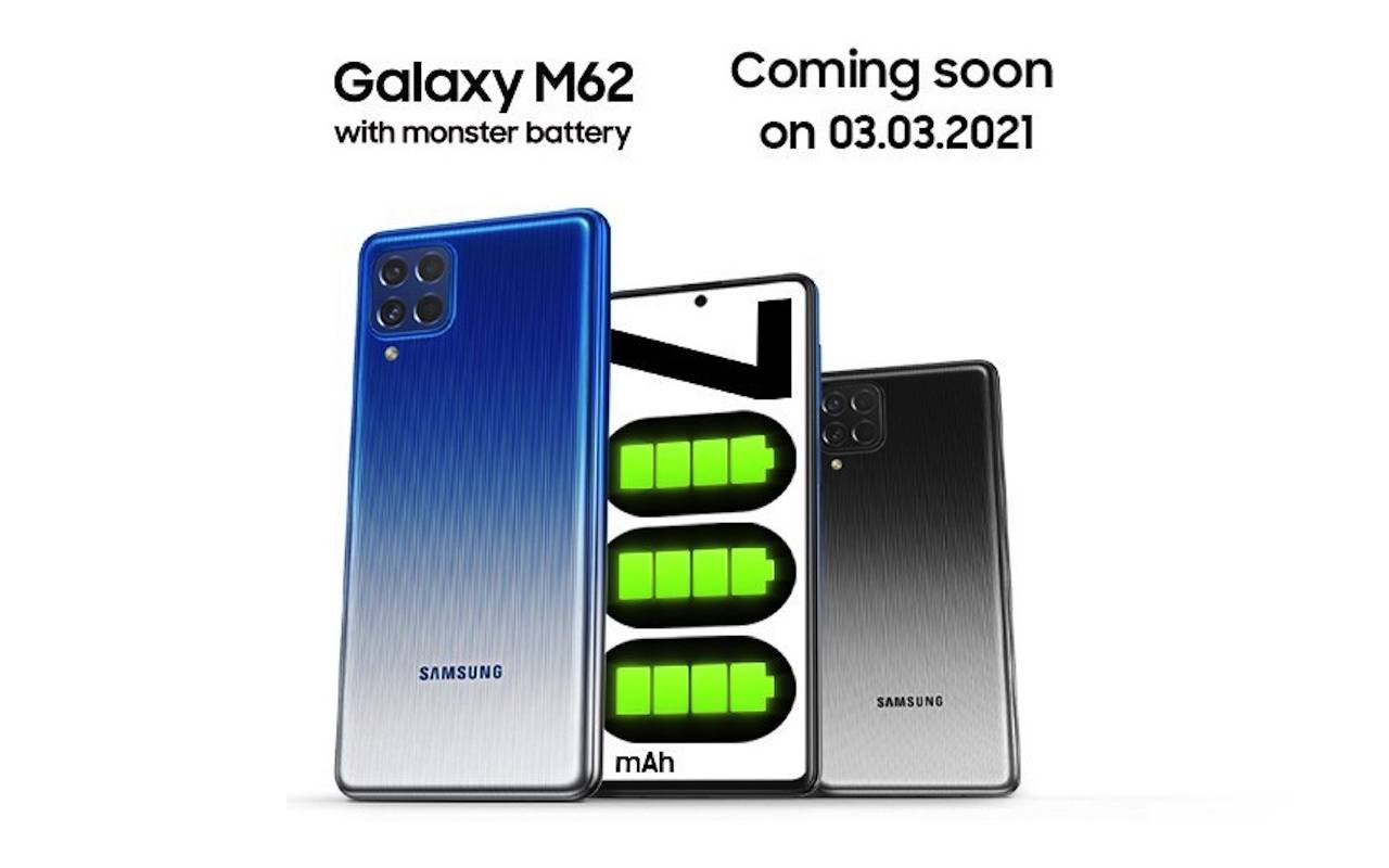 Samsung Galaxy M62 ist die globale Variante des Galaxy F62 31