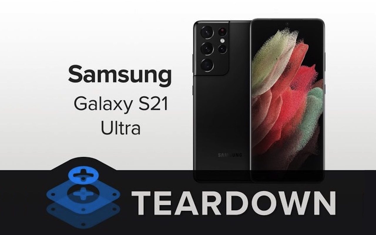 Samsung Galaxy S21 Ultra Teardown zeigt geringe Reparierbarkeit 144