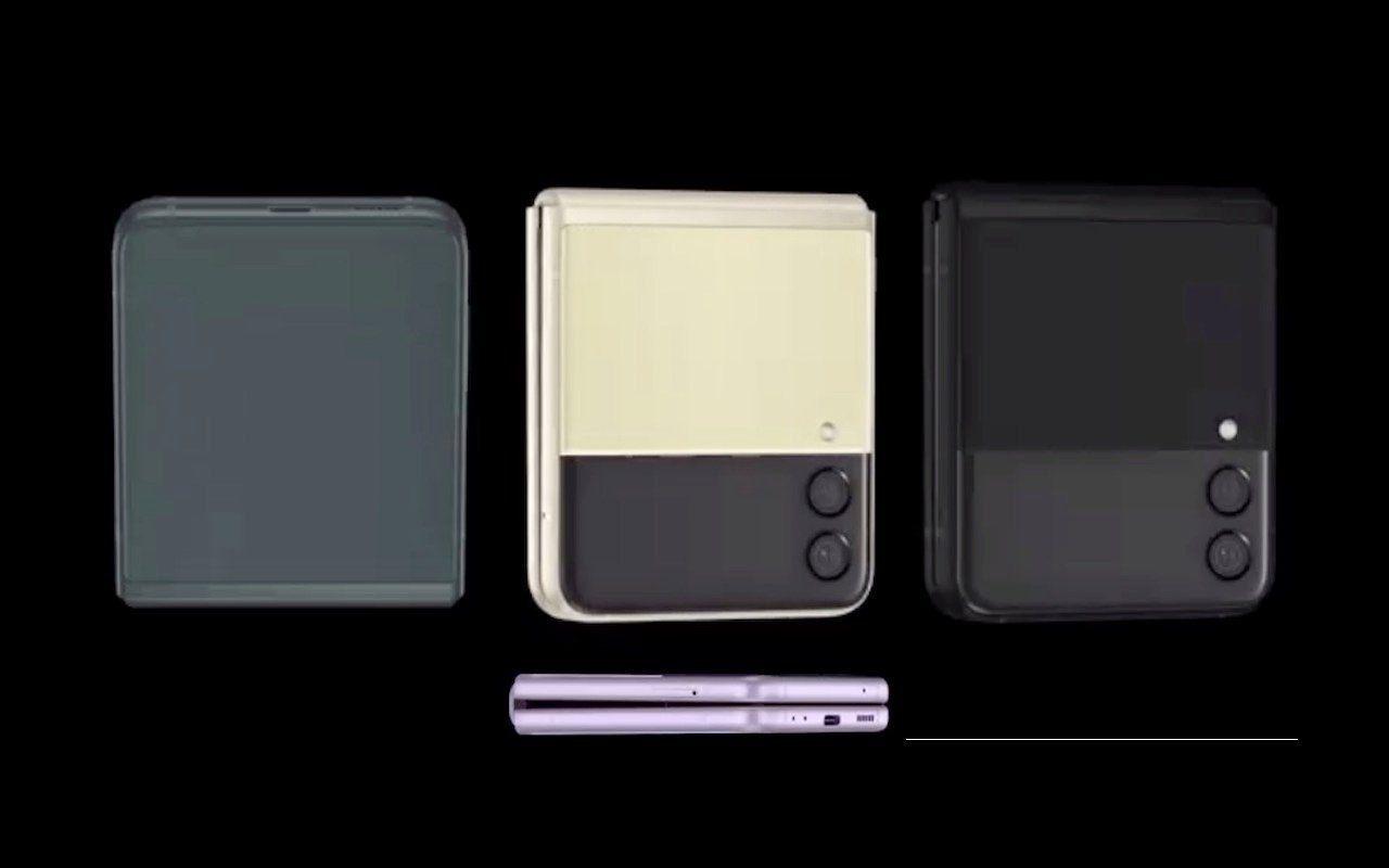 Samsung Galaxy Z Flip3 5G animierte Renderings zeigen alle Winkel und Farben 36