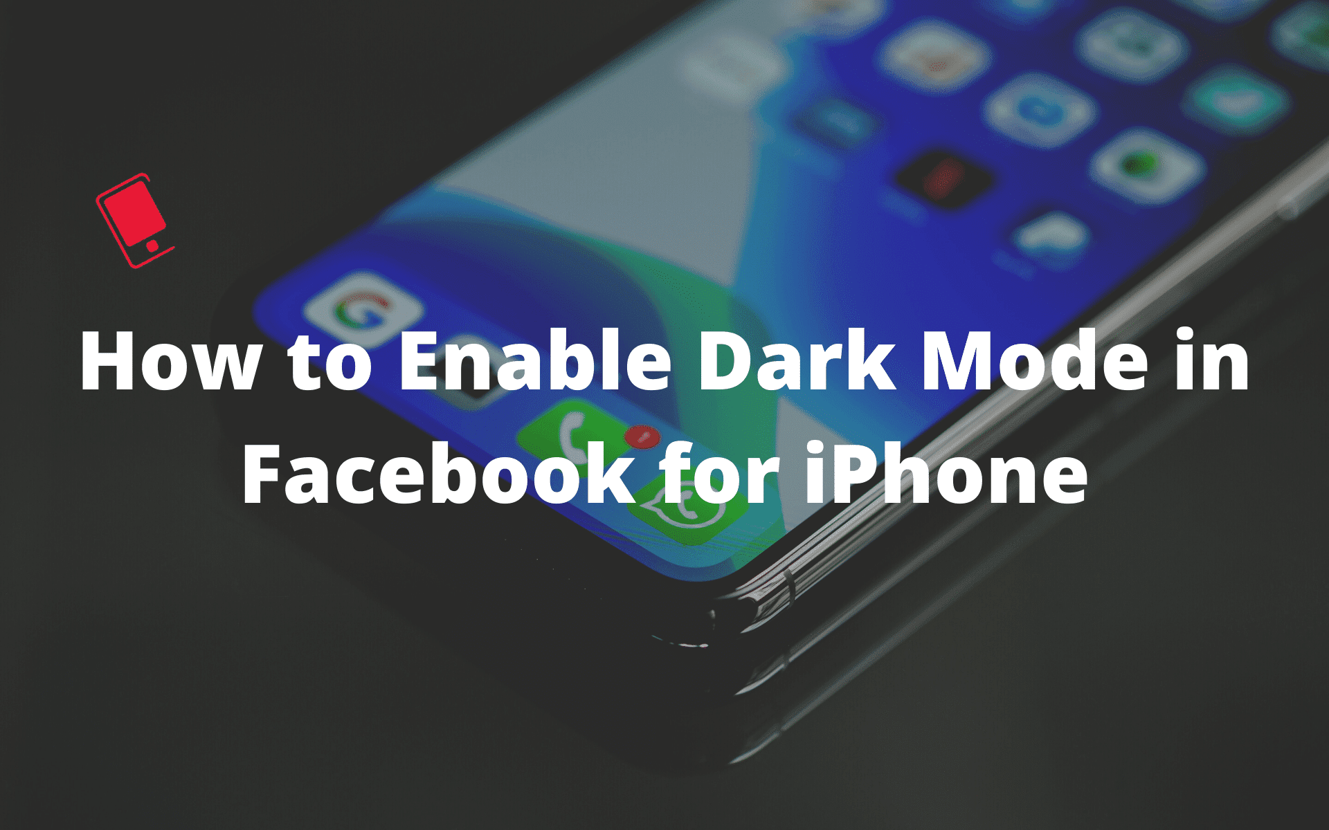 So aktivieren Sie den Dunkelmodus in Facebook für iPhone 41