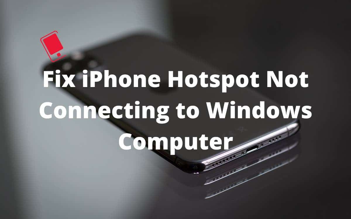 So beheben Sie, dass sich der iPhone Hotspot nicht verbindet Windows 10 7
