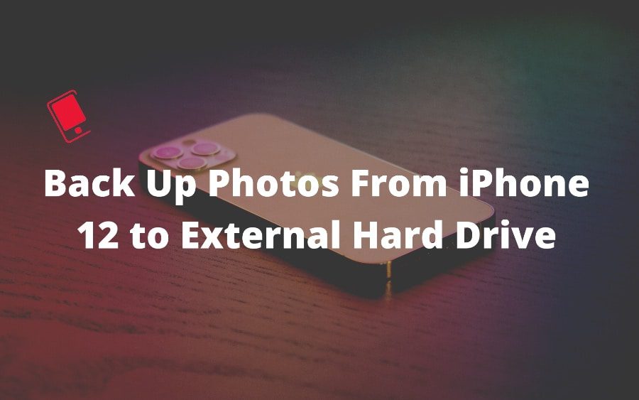 So sichern Sie Fotos vom iPhone 12 auf eine externe Festplatte 25