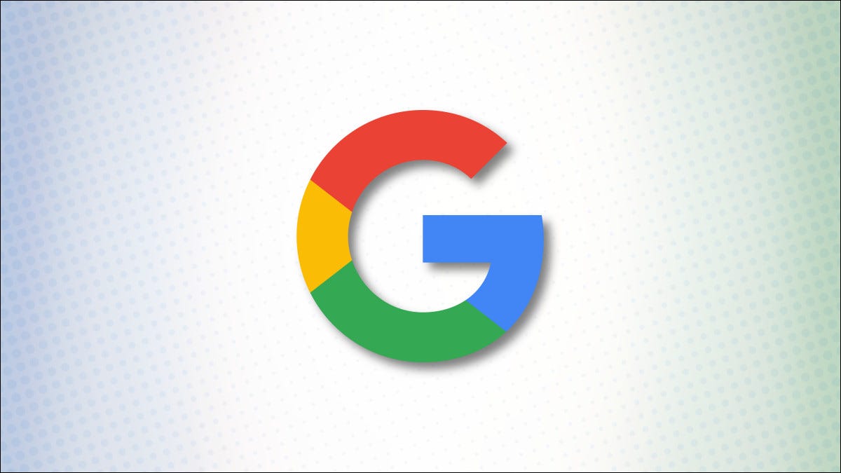 Google "G" Logo auf einem Hintergrund mit Farbverlauf
