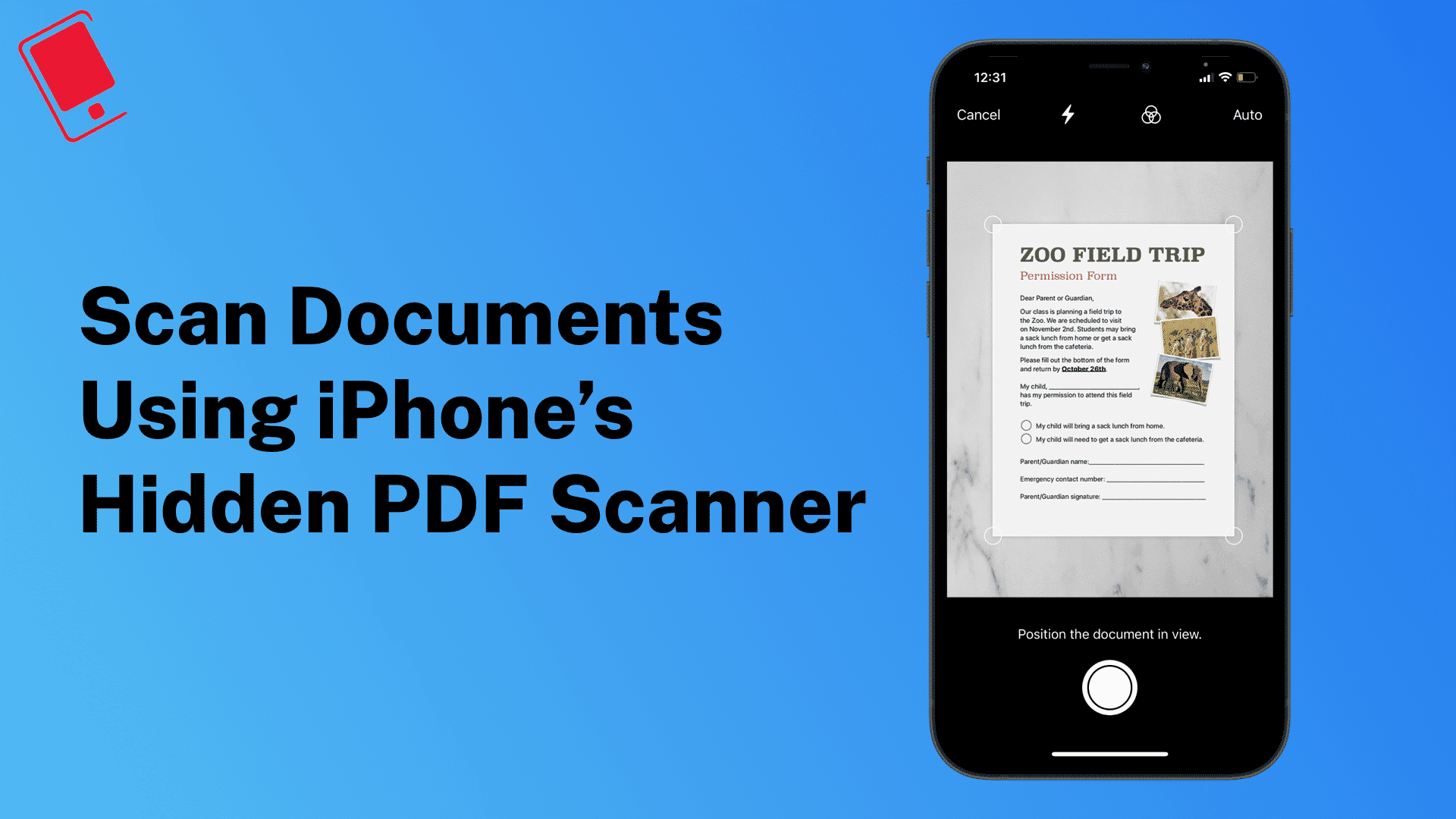 So verwenden Sie den Scanner für versteckte Dokumente Ihres iPhones 59