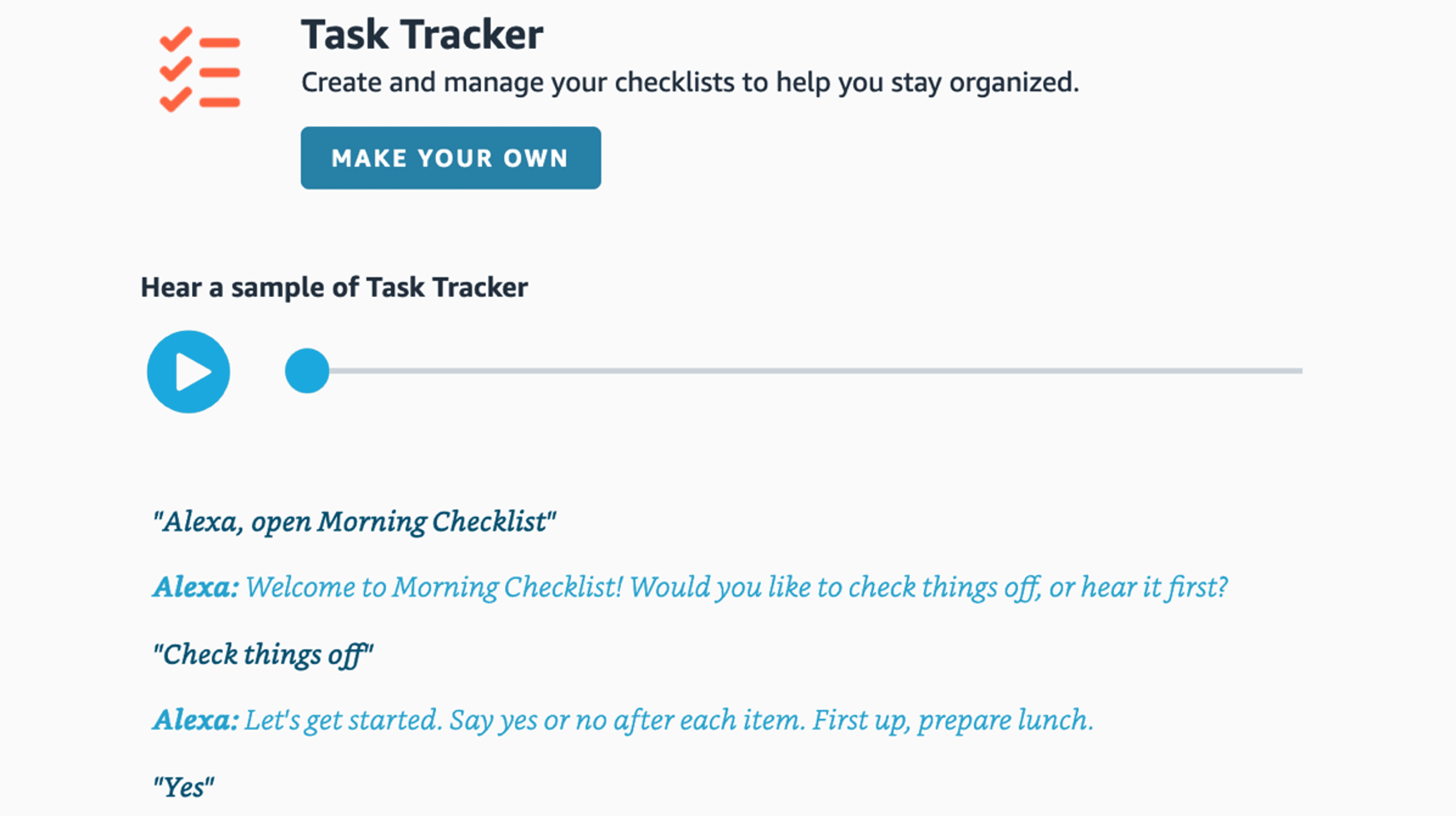So erstellen Sie eine Aufgaben-Checkliste mit Amazon Alexa 49