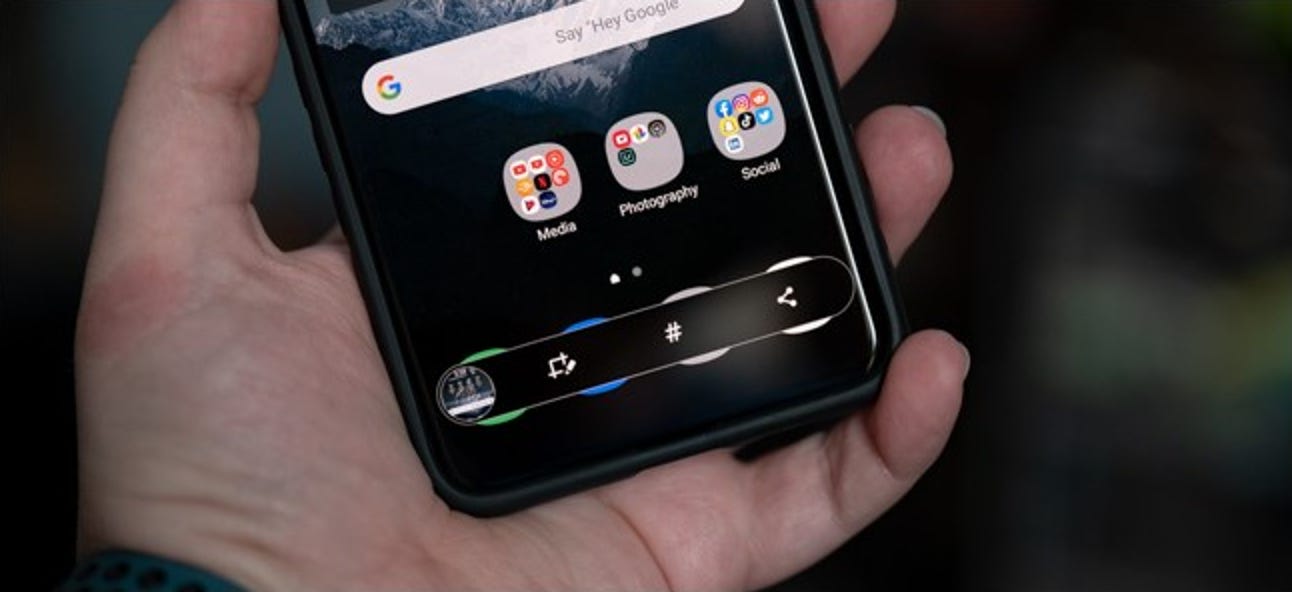 Samsung Galaxy S20: So deaktivieren Sie die Screenshot-Symbolleiste 92