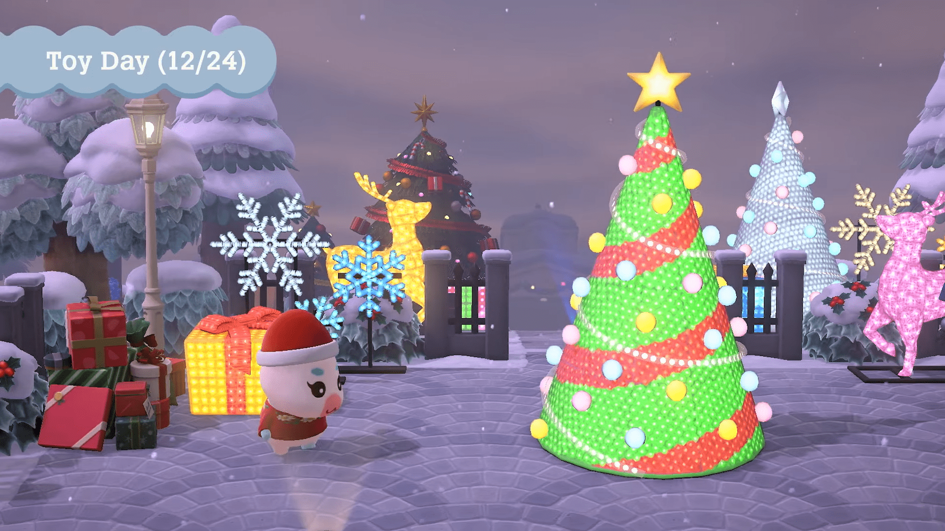 Animal Crossing New Horizons mit einem Weihnachtsgeschenk - ein neues Update 374
