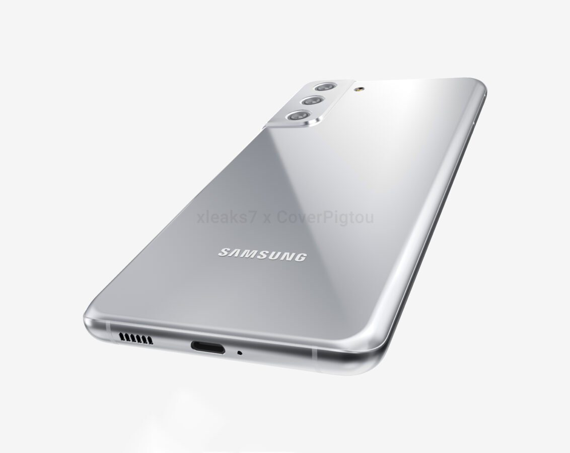 Hier ist Samsung Galaxy S21+ in seiner ganzen Pracht. Komm schon, sie ist süß 33
