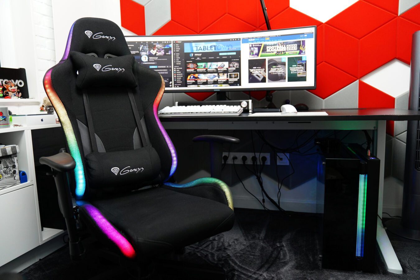 Genesis Trit 600 RGB - Überprüfung eines Stuhls für RGB-Geeks 190