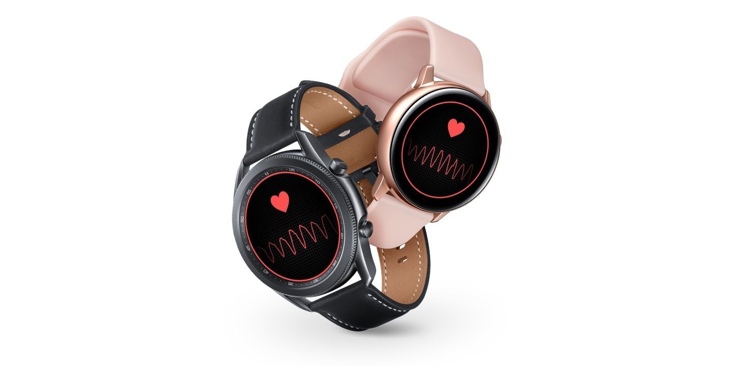 Eine perfekte Promotion zum Valentinstag - zwei Samsung Smartwatches Galaxy Achten Sie auf den Preis von einem 287