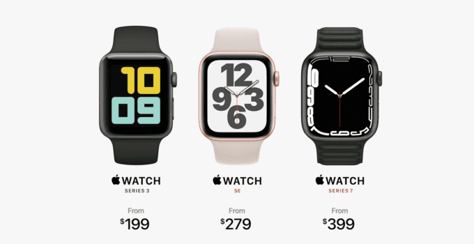 Apple Watch Preis, Veröffentlichungsdatum und Verfügbarkeit der Serie 7 55