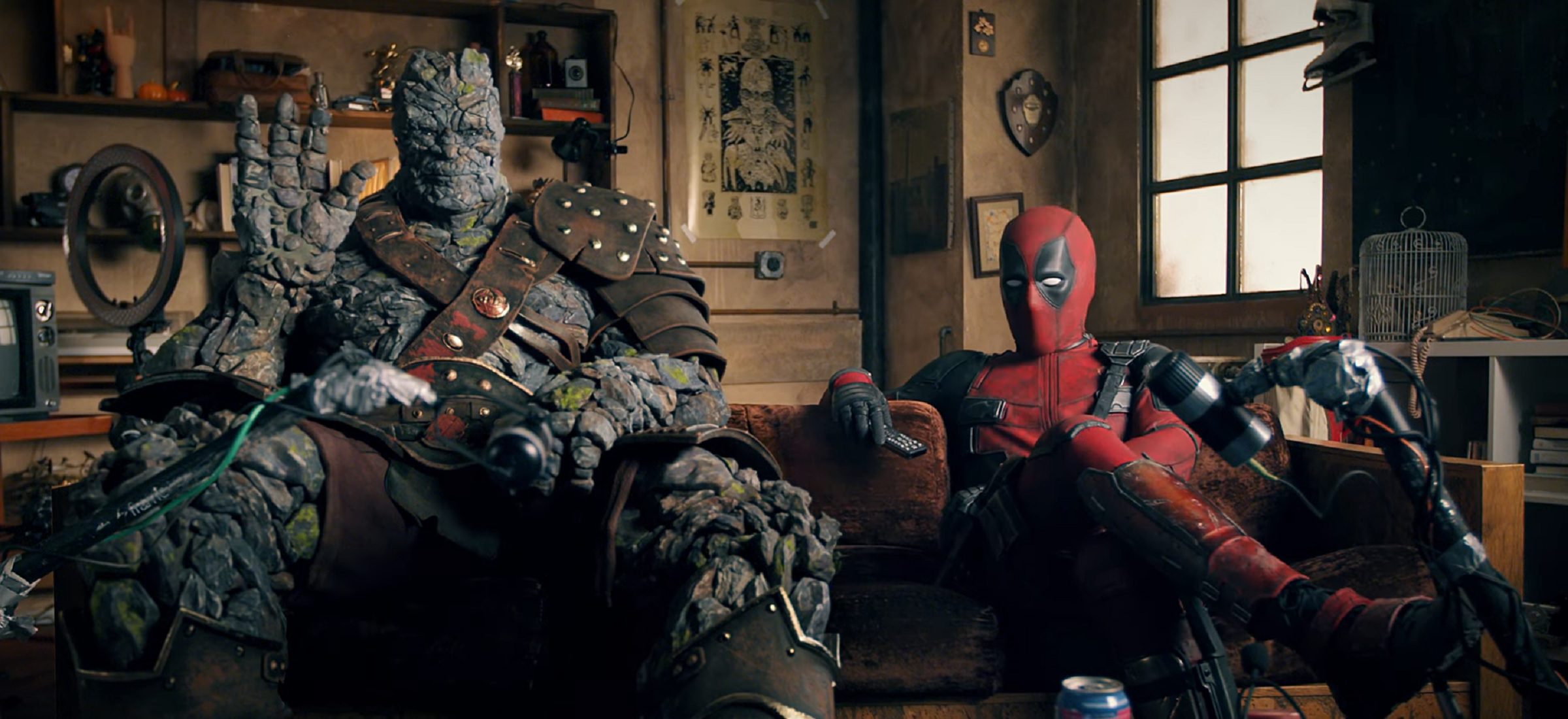 Deadpool und Korg in einem Raum. Es hat Disney gereicht, einen neuen Hit im Internet zu machen 83