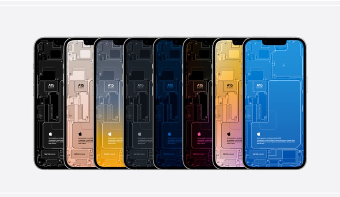 Laden Sie diese coolen iPhone 13 Pro Schaltplan-HintergrÃ¼nde herunter 404