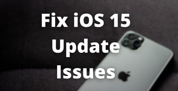 So beheben Sie iOS 15-Update-Probleme mit AnyFix von iMobie 4