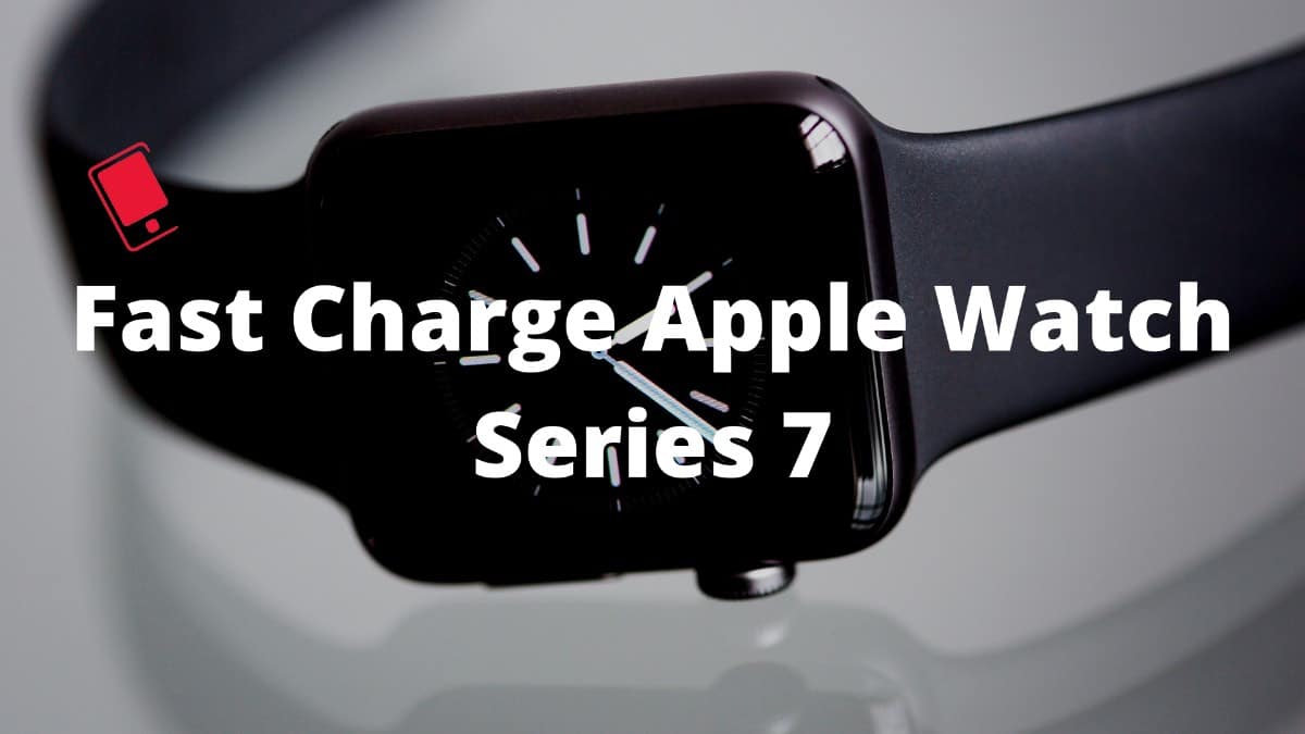 Wie man schnell auflädt Apple Watch Serie 7 7