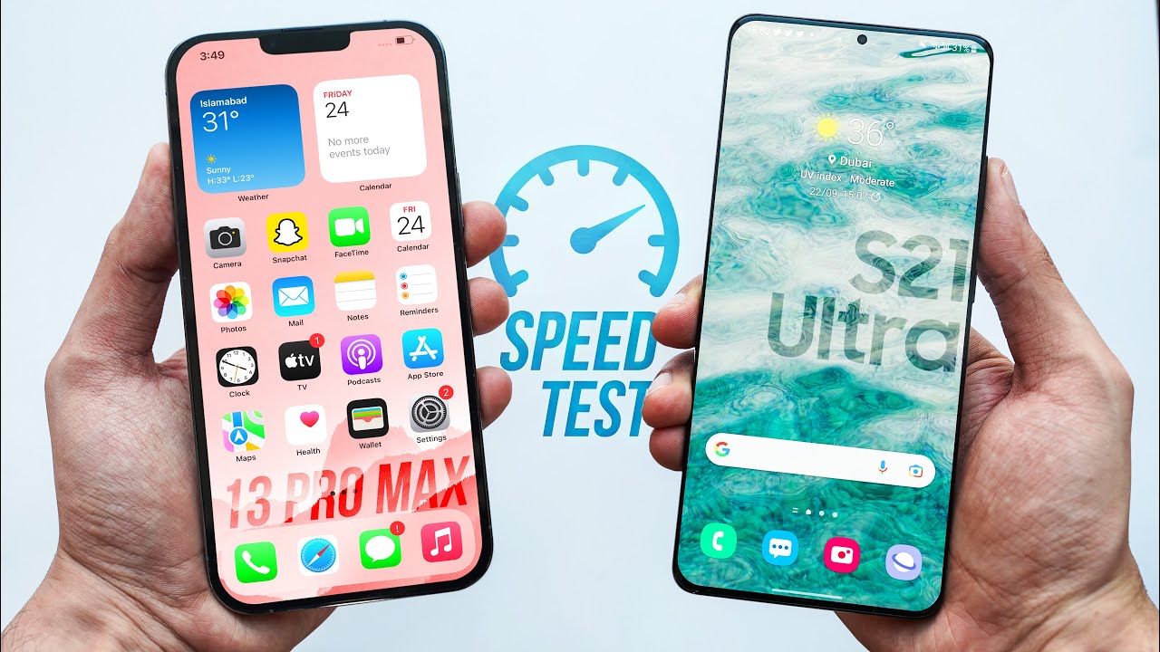 iPhone 13 Pro Max gegen Samsung Galaxy S21 Ultra-Speed-Test und Multitasking-Vergleich 88