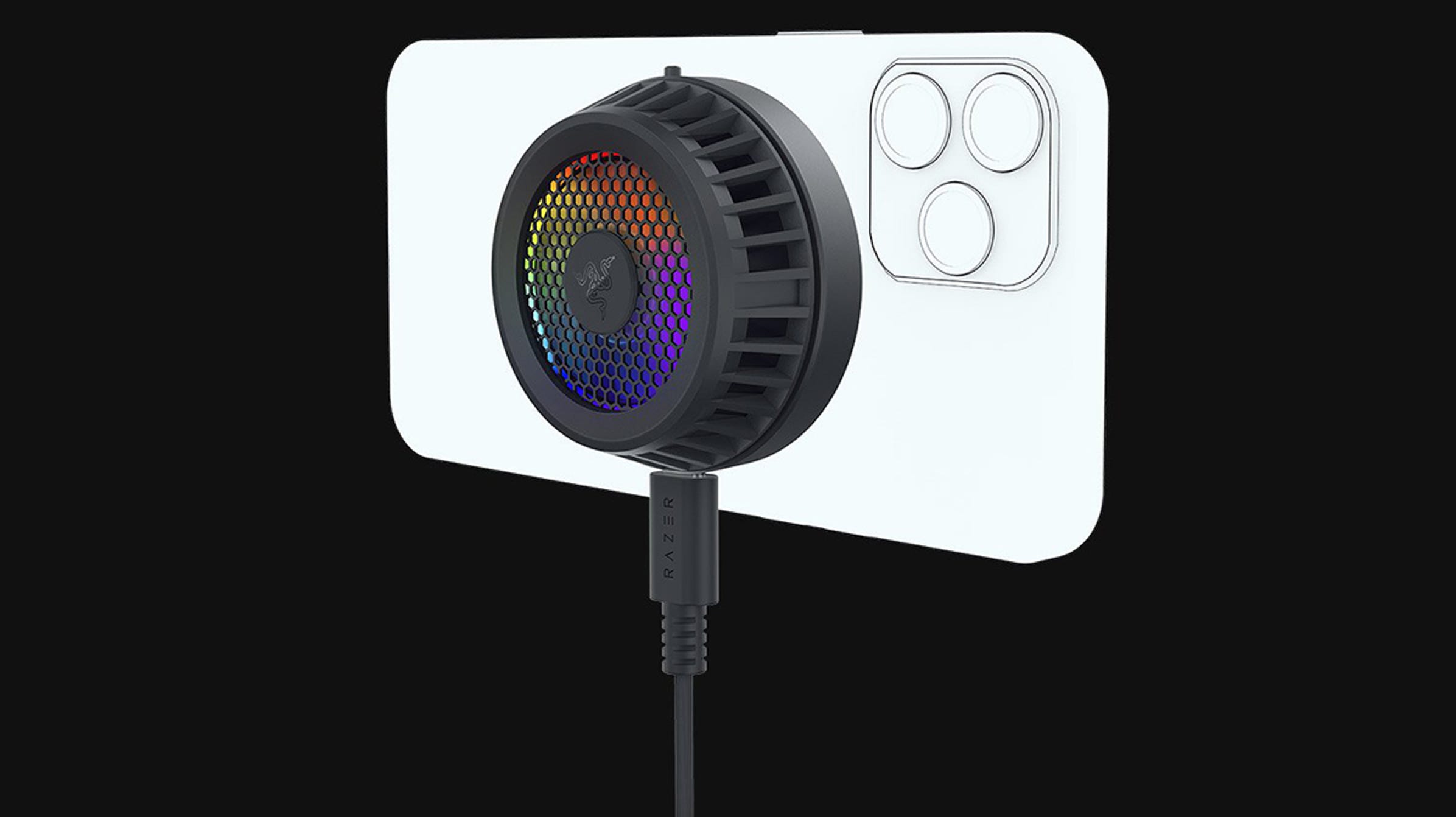 Razer möchte, dass du einen magnetischen RGB-Lüfter an dein iPhone klebst 5