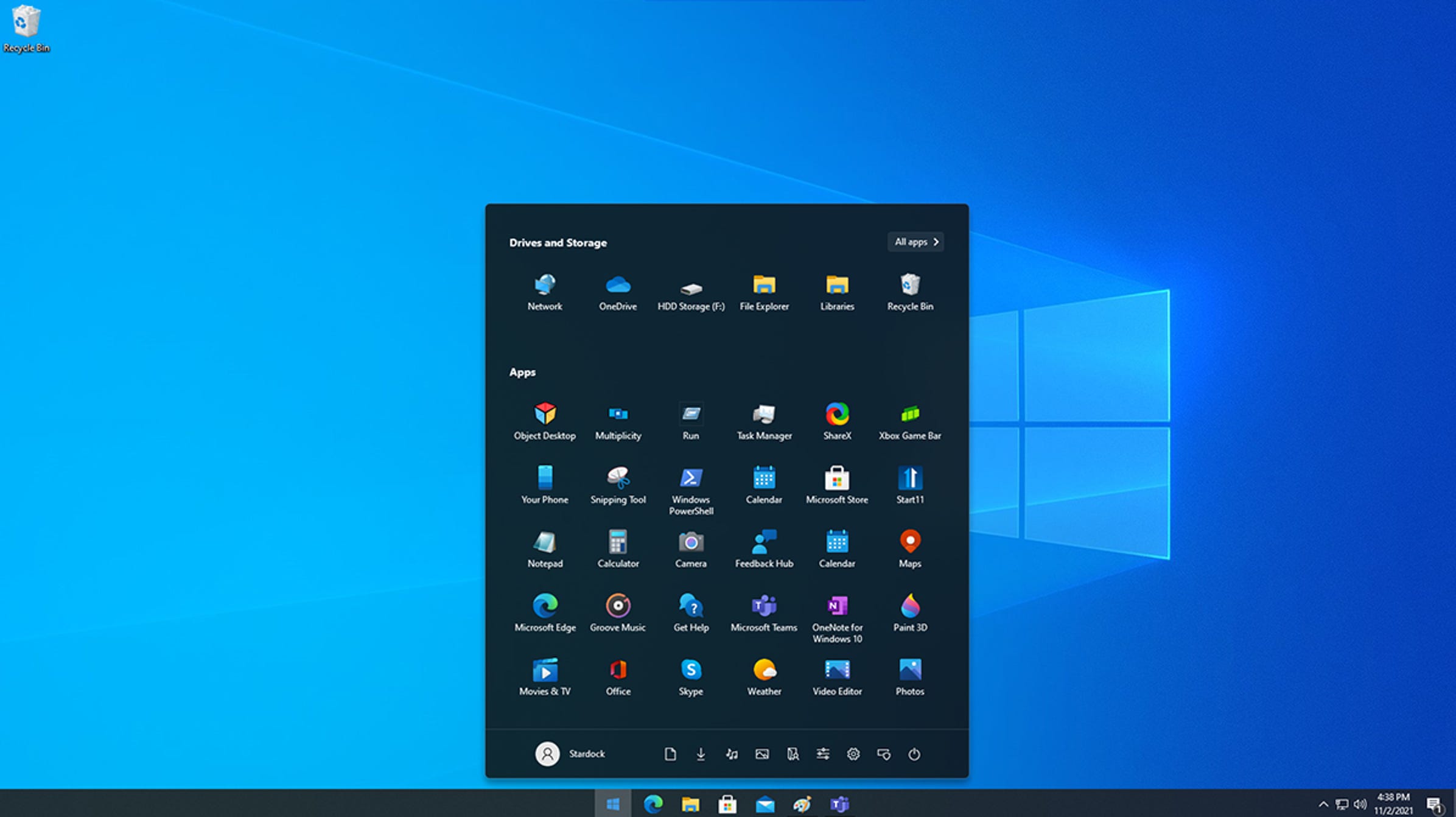 Start11 bringt Windows 11 Startmenü zu Windows 10 209