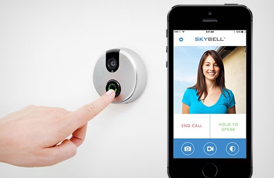 SkyBell Wi-Fi-Video-Türklingel mit iOS-Android-App
