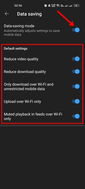 So reduzieren Sie die Datennutzung in YouTube App für Android 2