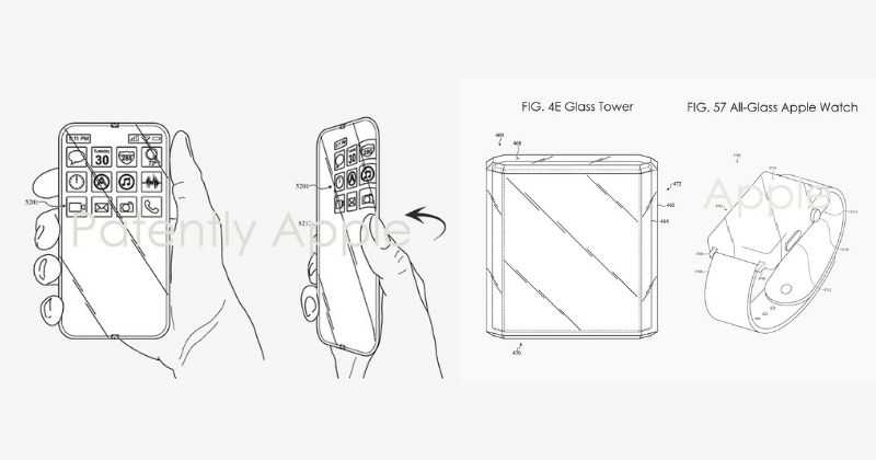 Apple  Erteilte Patente für All-Glass iPhone, Apple Watchund MacPro