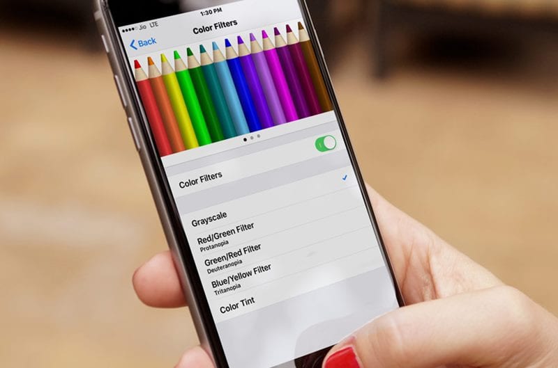 So aktivieren Sie Farbfilter auf dem iPhone oder iPad 17