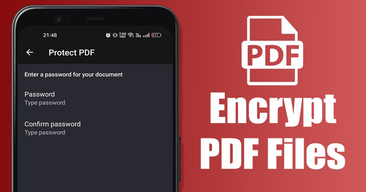 So schützen Sie PDF-Dateien auf Android mit einem Passwort (2 Methoden) 62